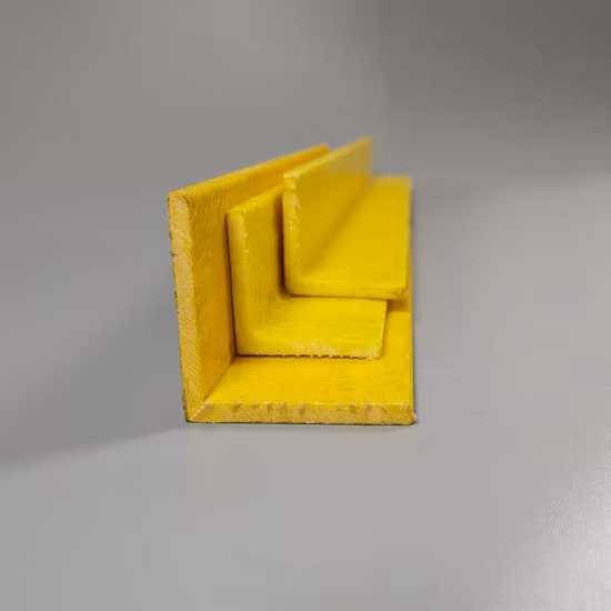 50*50mm and Custom Length FRP Fiberglass L Pultruded Angles for Cross Bracing
