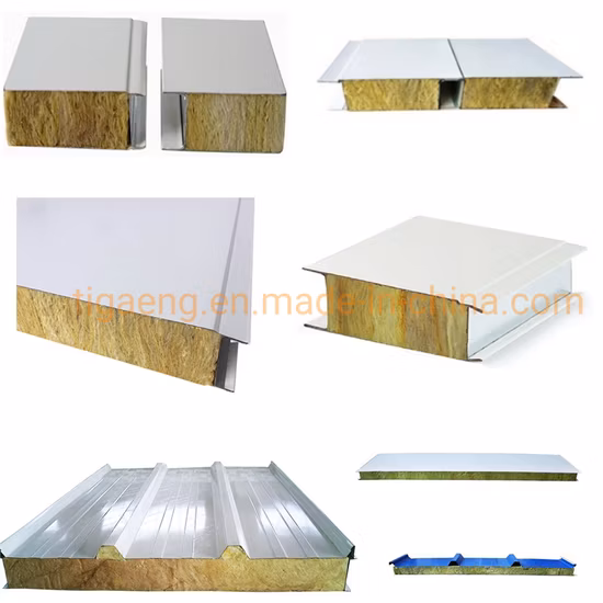 Affordable Fireproof PPGI Glass Wool Sandwich Panel